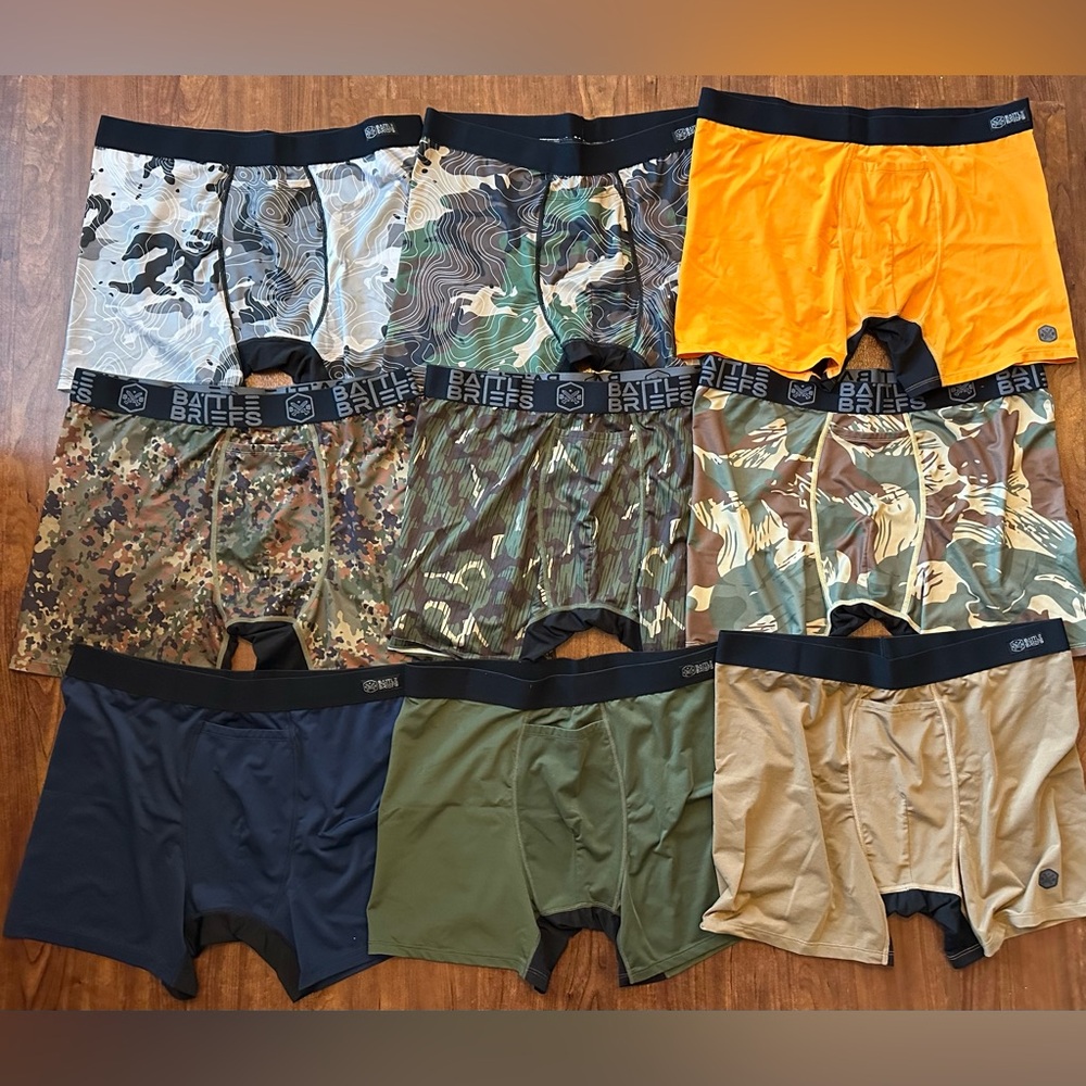 Battle Briefs 9 Pack
